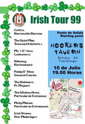 Cartel Irish Tour 99